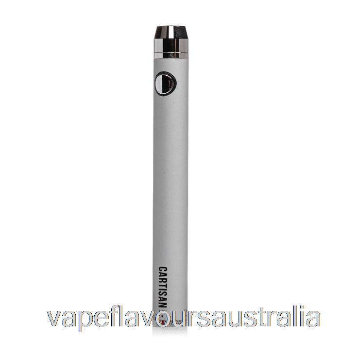Vape Australia Cartisan eGo Spinner Twist 900 510 Battery Silver
